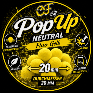 CF PopUp | neutral | Fluo Gelb | 20 mm