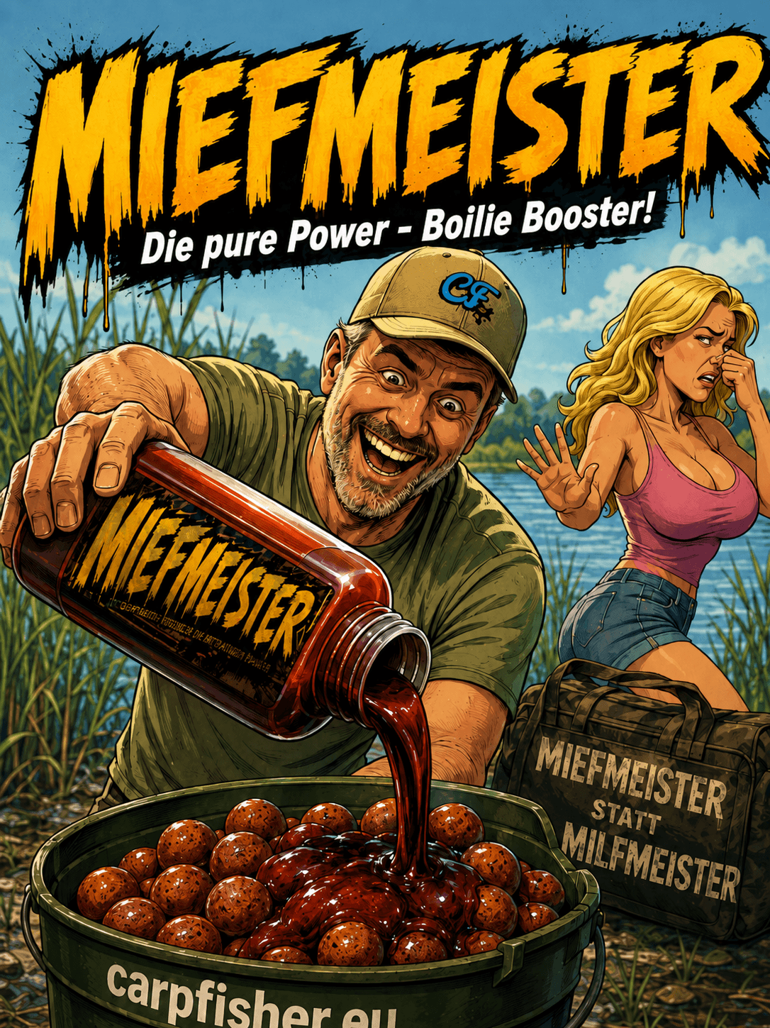 CF "Miefmeister" Liquid Booster | 1 Liter Flasche – Bild 3